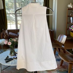 & other stories sleeveless white dress.